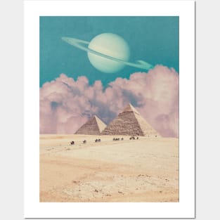 Pink Clouds - Space Aesthetic, Retro Futurism, Sci Fi Posters and Art